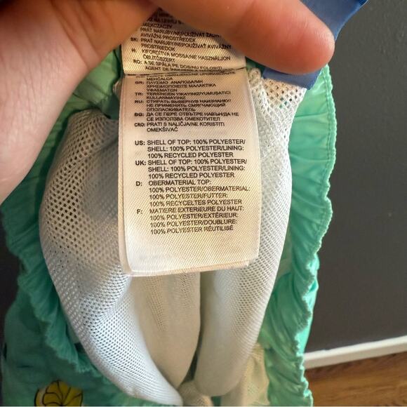 Adidas Lemon Tennis Ball Swim Trunks Size XL - Picture 7 of 7